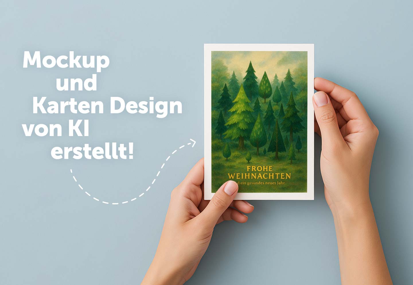 KI weihnachtskarten kuenstliche intelligenz