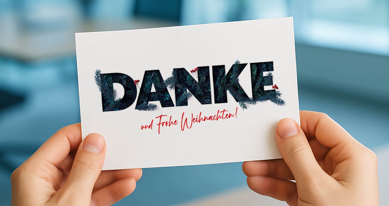 Dankeskarten für Mitarbeiter