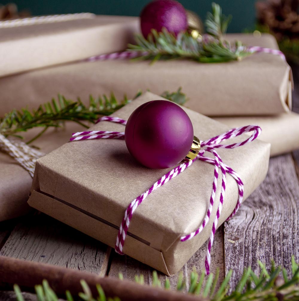 Geschenke nachhaltig und schön verpacken