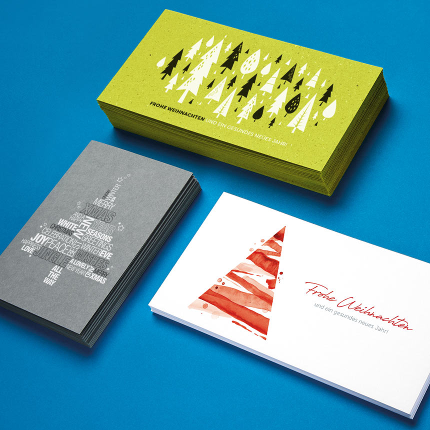 Die neue Weihnachtskarten Kollektion ist da!