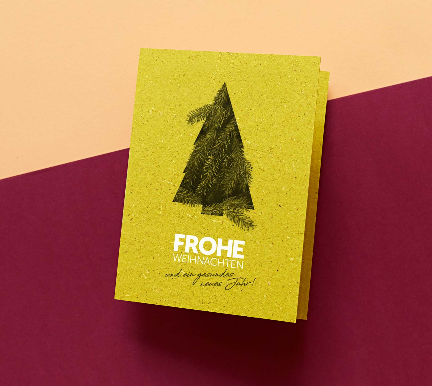 Weihnachtskarten aus der Kollektion Natur Pur