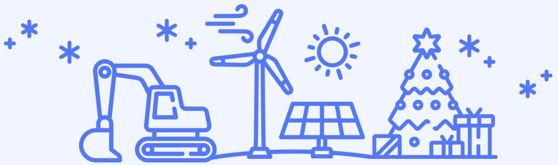 Weihnachtskarten nach Branche filtern