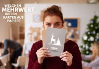 Welchen Mehrwert bieten Weihnachtskarten aus Papier