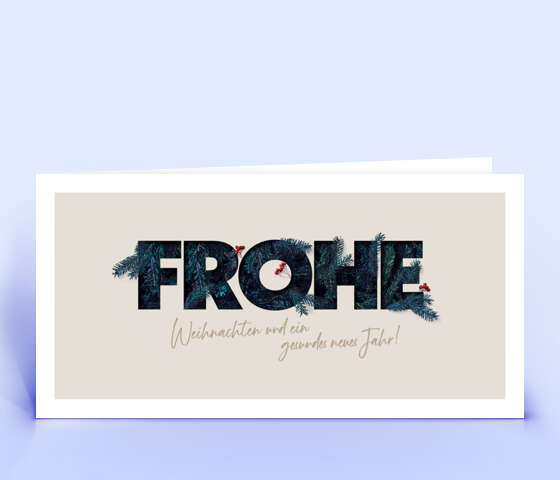 Weihnachtskarte 2232 2232