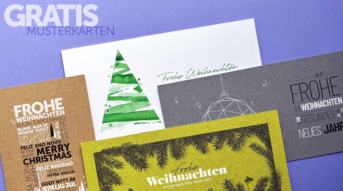 Gratis Weihnachtskarten Muster