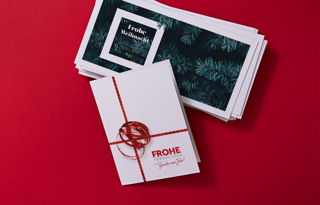 Zeitlose Klassiker Weihnachtskarten
